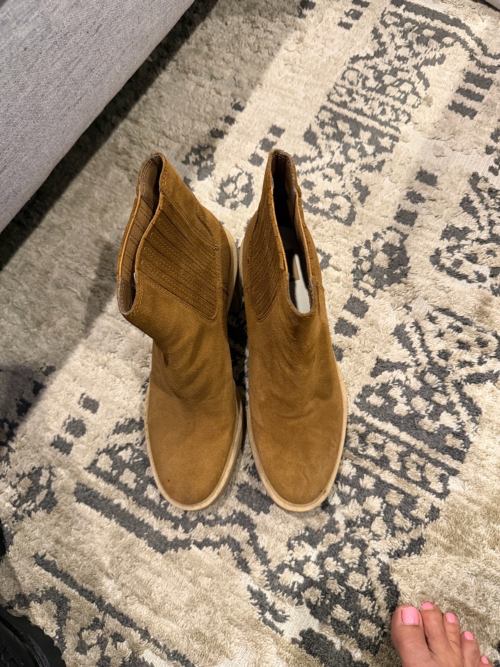 Dolce vita suede lugg sole boots sz 8.5 - Picture 2 of 5